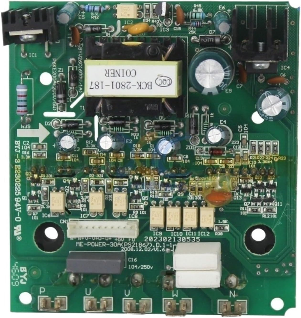 1pcs ME-POWER-50A(PS21869) Circuit PCB ME-POWER-30A(PS21867).D.1-1 Control Board Air Conditioner Conditioning Spare Parts