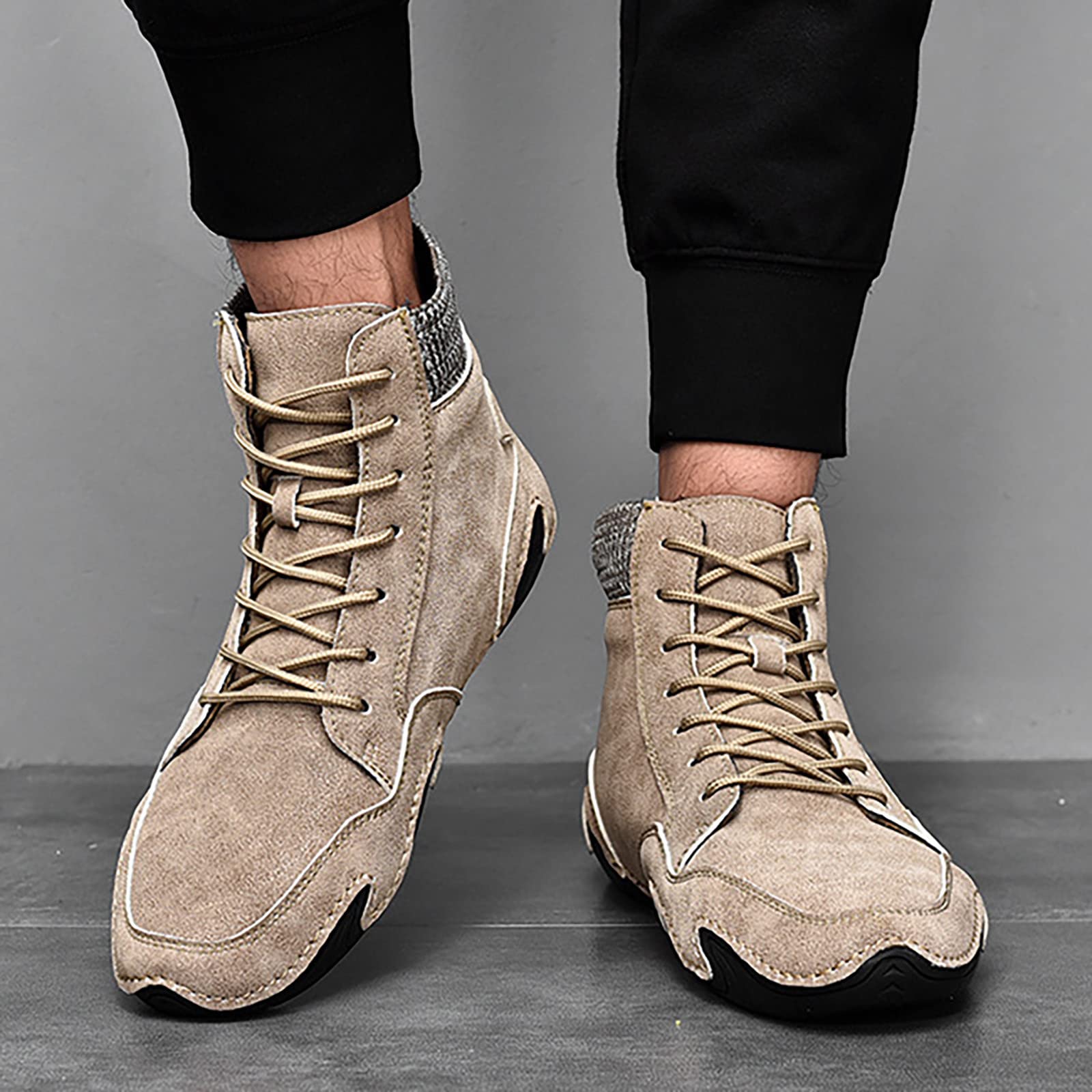 Botas de senderismo para hombre al aire libre Mid Trekking Backpacking Zapatos de montañismo Zapatos de caminar Botas deportivas ligeras Zapatillas de correr Zapatillas de ocio Zapatillas de deporte