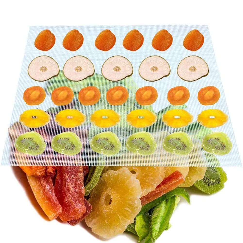 4pcs Feuilles De Déshydrateur Réutilisables Tapis De Déshydrateur De Fruits Alimentaires