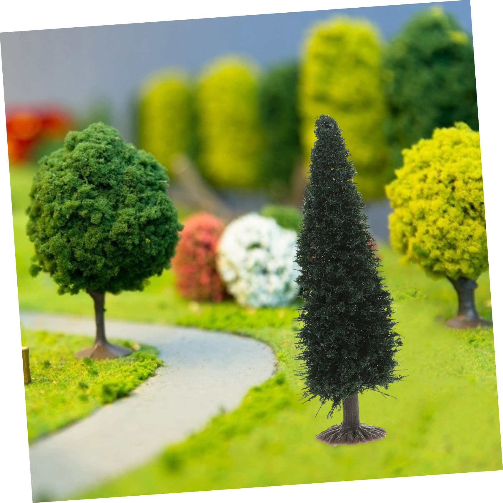 SEWACC 30piezas Árboles para Paisajismo Decoración De y Maquetas Árboles Artificiales De Simulación para Dioramas y Proyectos De Manualidades
