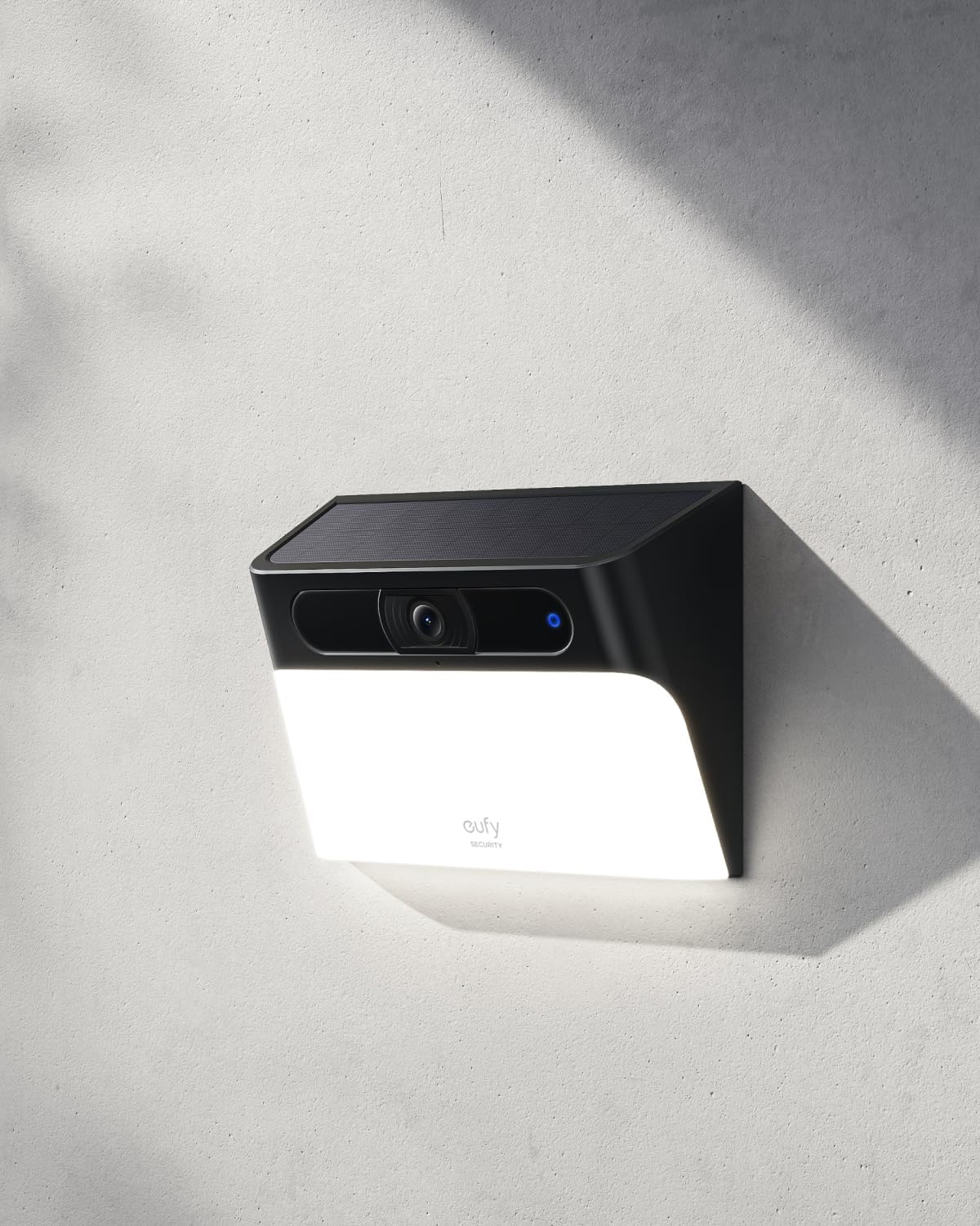 eufy Security Solar Wall Light Cam S120, Solar Wireless Security