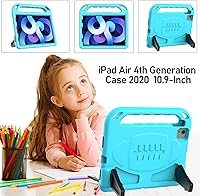 Vista 7 de LTROP Funda para iPad Air 54 10.9' y iPad Pro 11 - Protector de pantalla integrado, funda protectora a prueba de golpes con soporte de asa