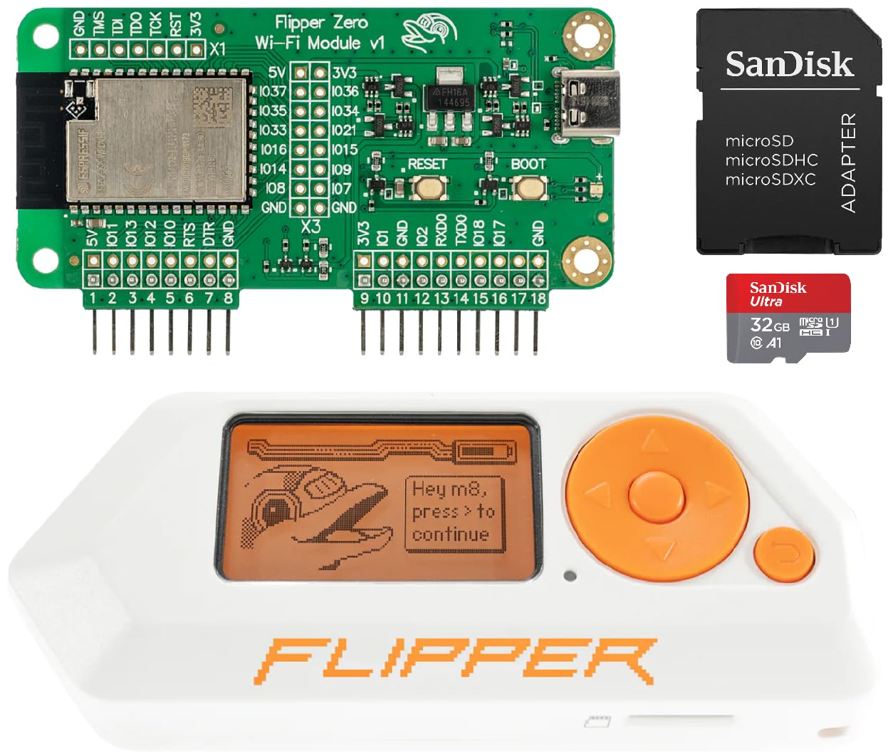 Flipper Zero WiFi Kit – Flipper Zero | Scheda di sviluppo WiFi