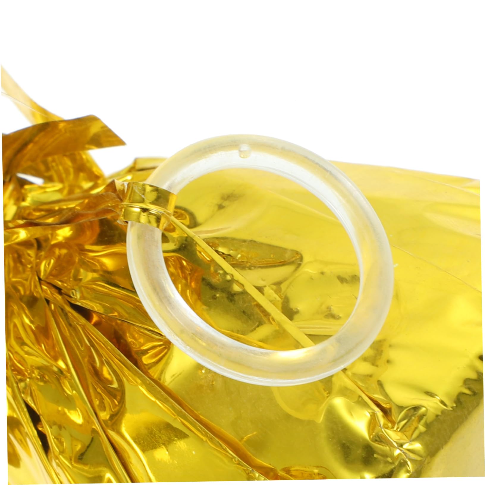 Blocchi Peso per Palloncini Oro 5 Pezzi in Alluminio | Palloncini a Elio e Lattice, Base da Tavolo per Feste e Cene, Accessorio Decorativo