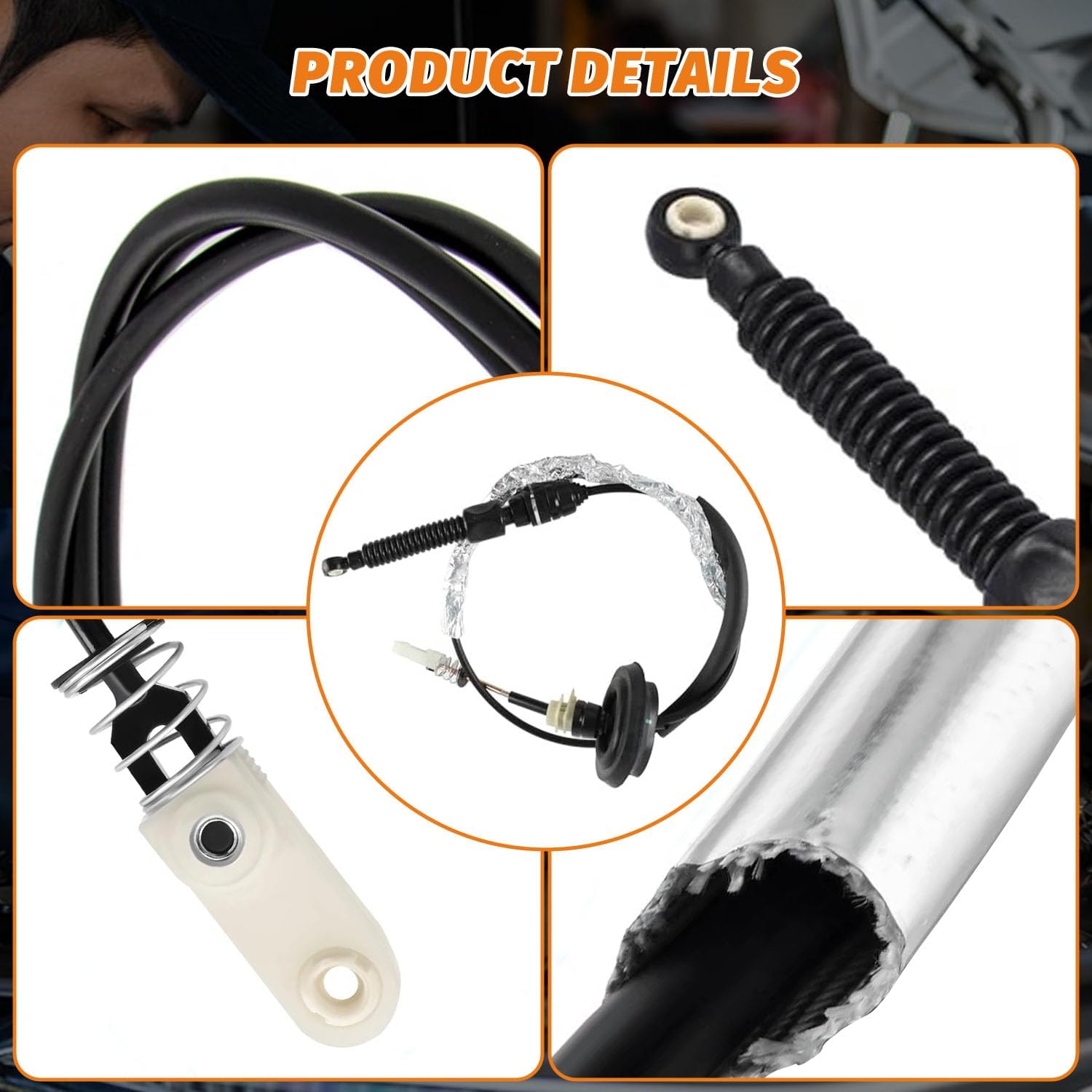 68164081AB Automatic Transmission Shift Cable Compatible with 2013-2016 Dodge Dart 6-Speed Auto Trans,Gear Shifter Cable Replace 68164081AC