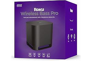 Roku Wireless Bass Pro: Elevate Your Home Audio with Immersive Sound