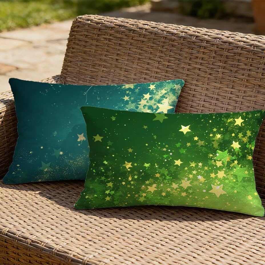 Housses de Coussin de Jardin 40x80 Vert pour réinventer l'ambiance de votre patio