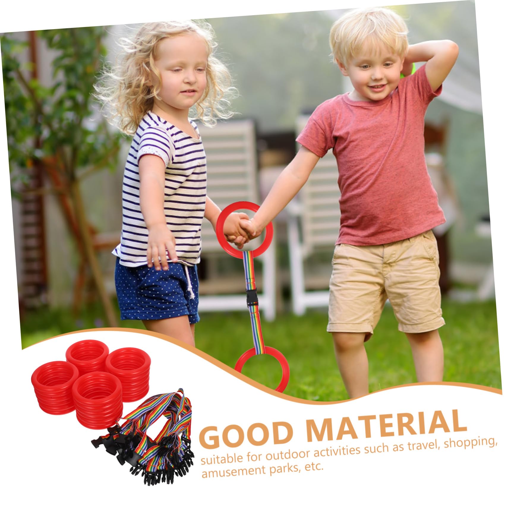 VANZACK 24 Juegos De Correas De Muñeca Antipérdida Pulseras De Plástico Para Pequeños Correa De Seguridad Para Caminar De Cintura Para Caminar Libre De Cuerda | Ajustable Liberación Rápida, Tejido y Plástico Ligero, para Paseos en Grupo y Escuelas