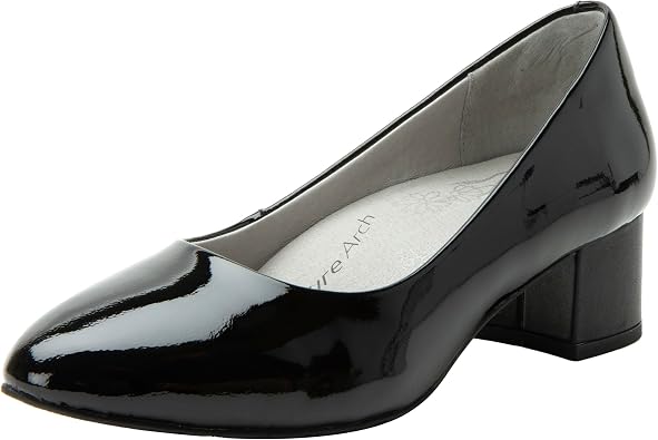 Alegria Womens Lisah Lisa Leather Almond Toe Dress Pump Heels