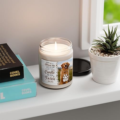 Miniatura 6 de NHI - Velas personalizadas con foto, regalo de vela personalizada, cera de soja perfumada, decoración del hogar, tarro de 9 onzas, fabricado en los