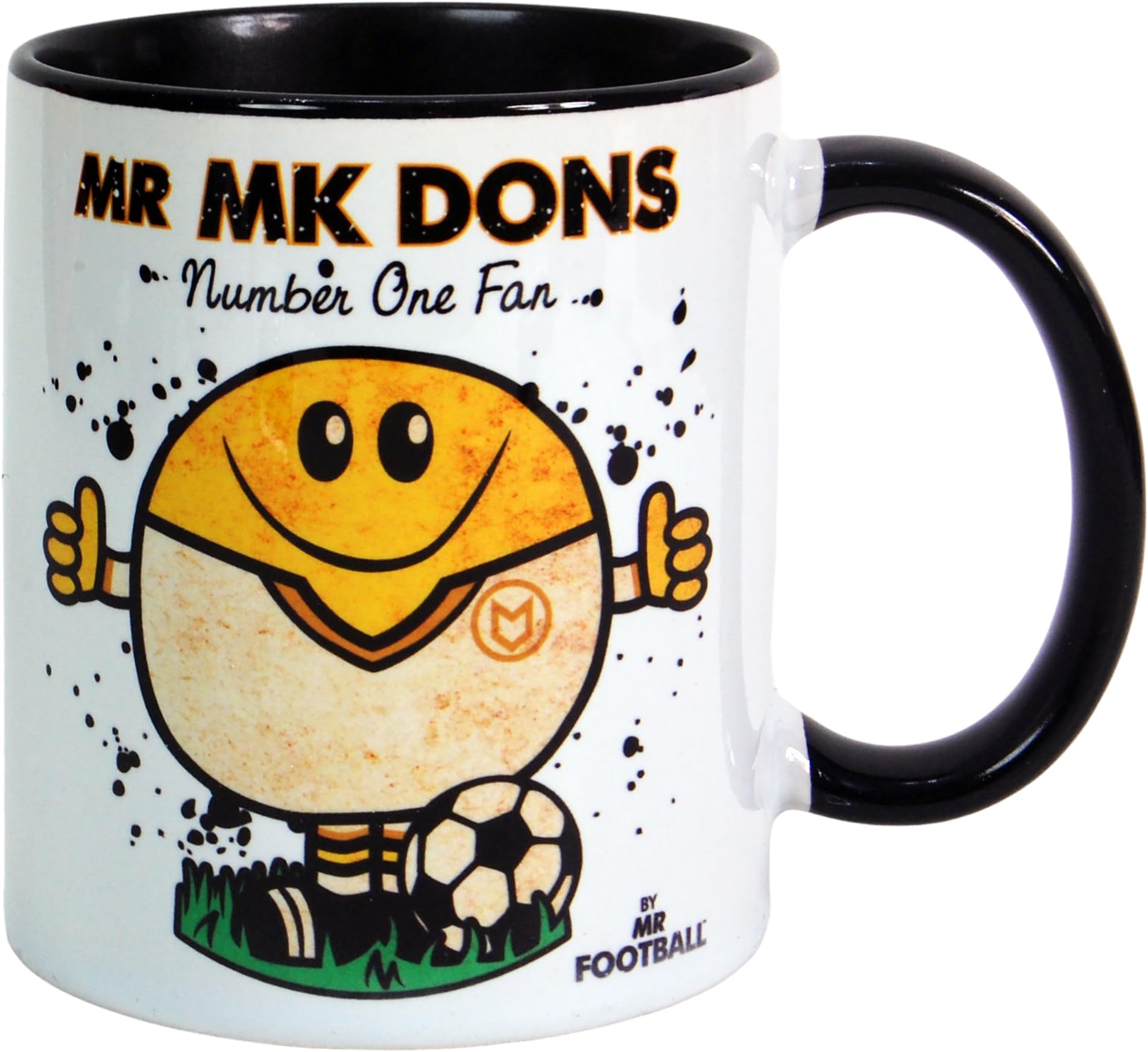 Kapow GiftsMr Milton Keynes Dons Mug - Gift Merchandise for Football Fan, Ceramic, 250ml