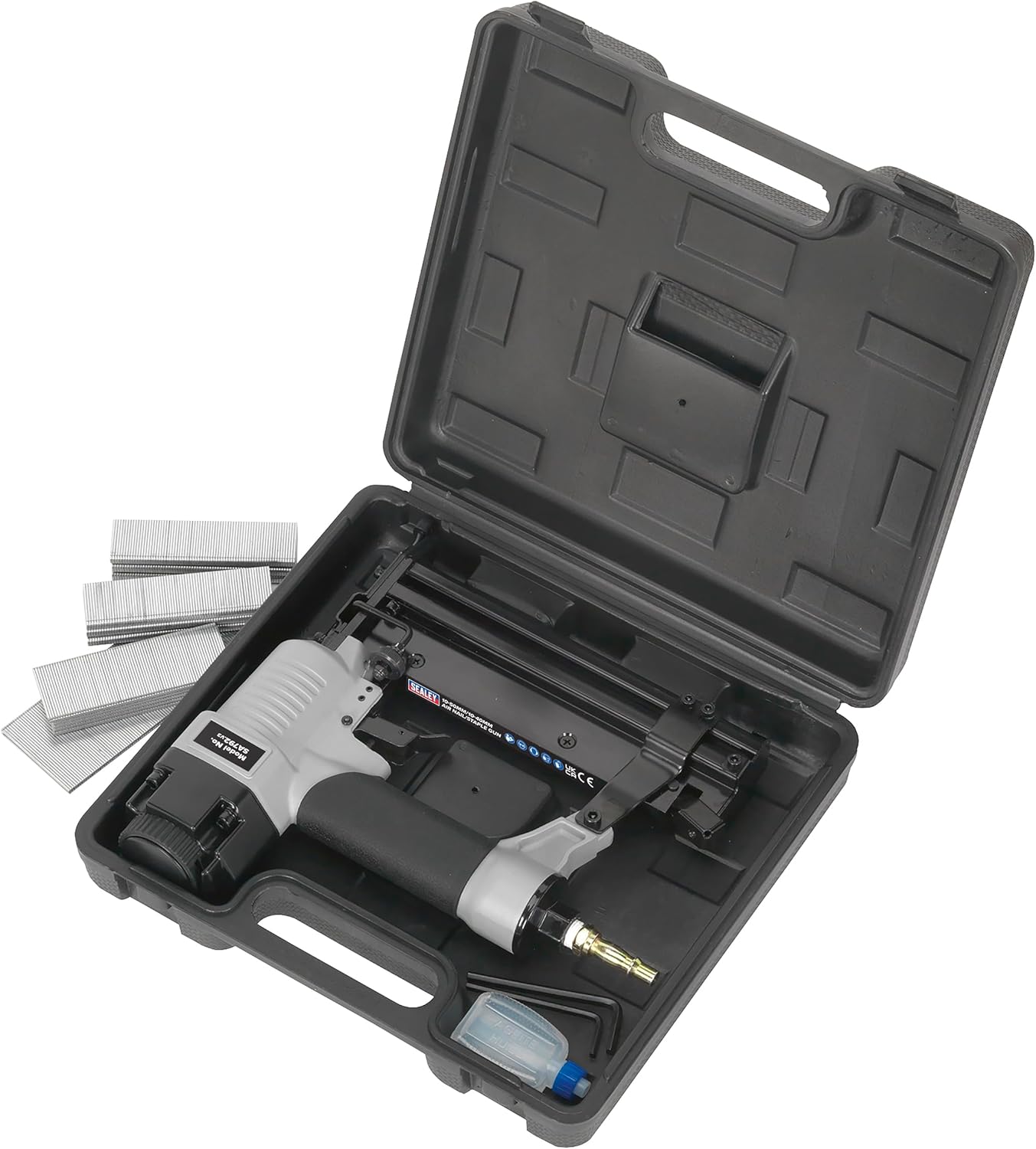 Sealey Sa792 Air Nail/Staple Gun 50Mm/40Mm Capacity