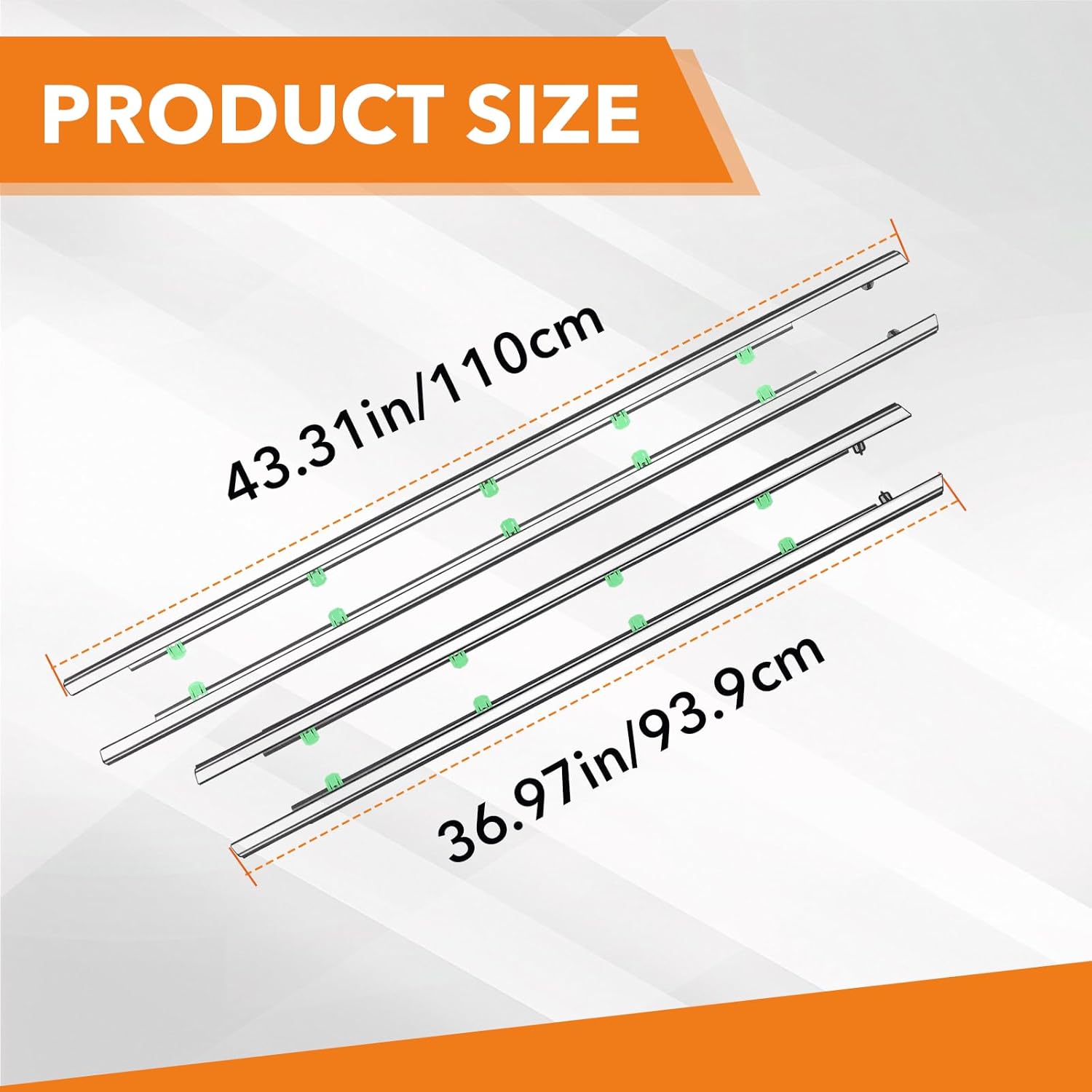 4 PCS Weather Stripping Car Window Trim Moulding Seal for 2012-2016 Honda CRV Replace 72450-T0G-A01 72410-T0G-A01 72950-T0G-A01 72910-T0G-A01