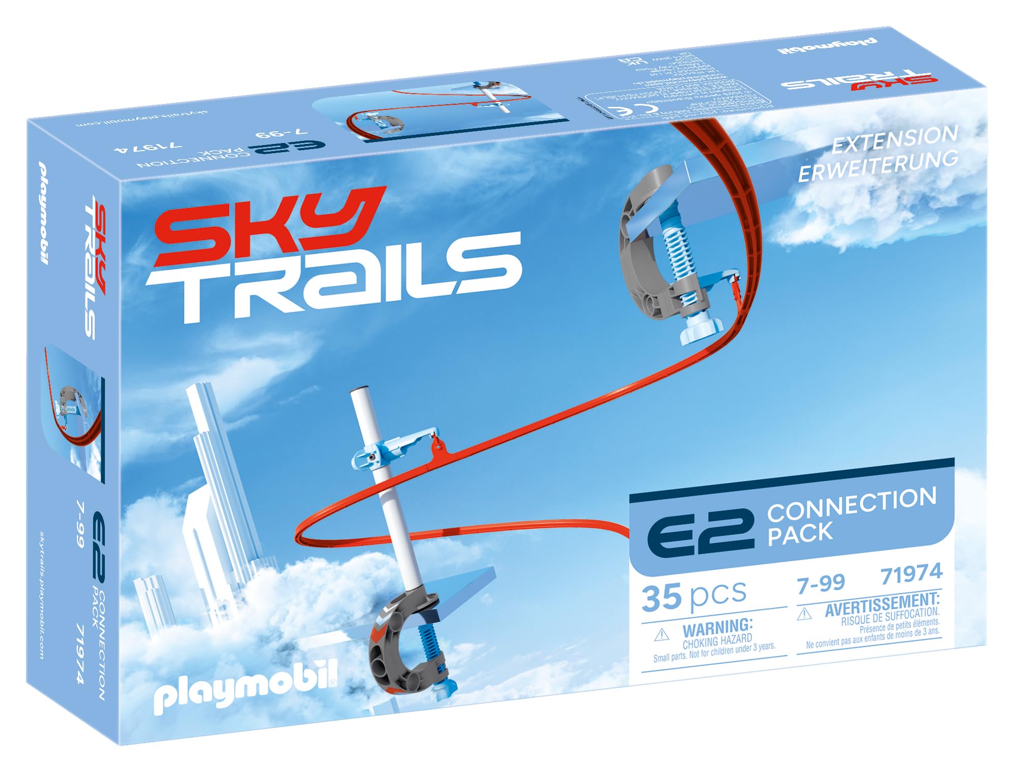 Sky Trails | Connection Pack | Expansion & connection pack for building | Create new trails & adventures for your world | Perfect accessories for children aged 7+ | 71974