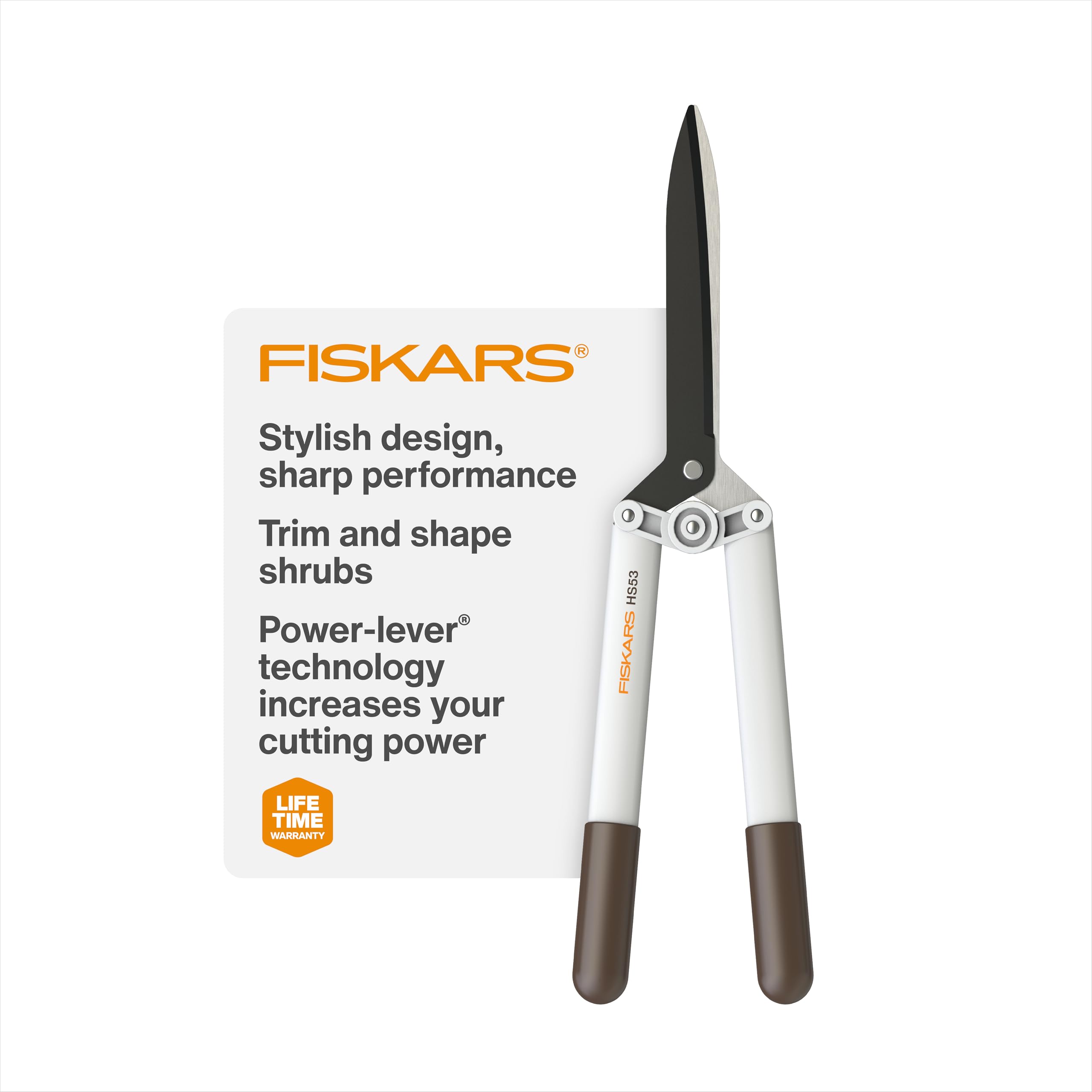 Fiskars Hedge Shears with PowerLever