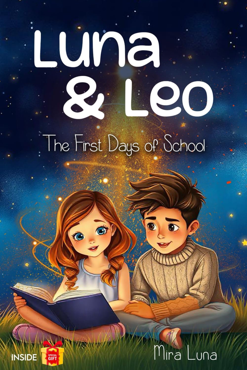 LUNA & LEO - THE FIRST DAYS OF SCHOOL: A Magical Book for Children to Discover Courage, the Power of Words, and the Hidden Potential Within Us All
