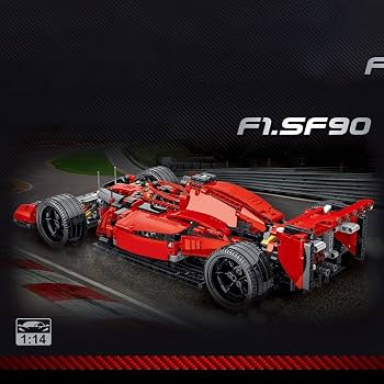 Amazon.co.jp: Technic F1 レーシングカー組み立てキット 1100個 1:14 