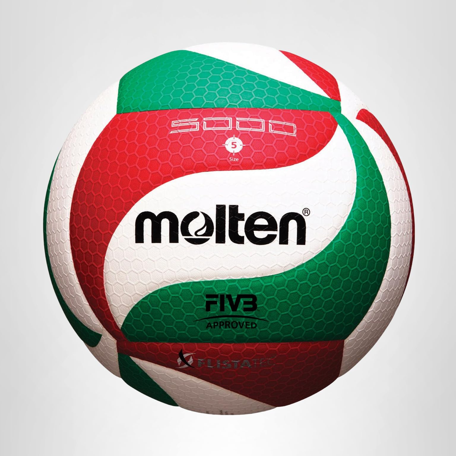 Amazon.com : Molten V5M5000 Men's NCAA Flistatech Volleyball, Red