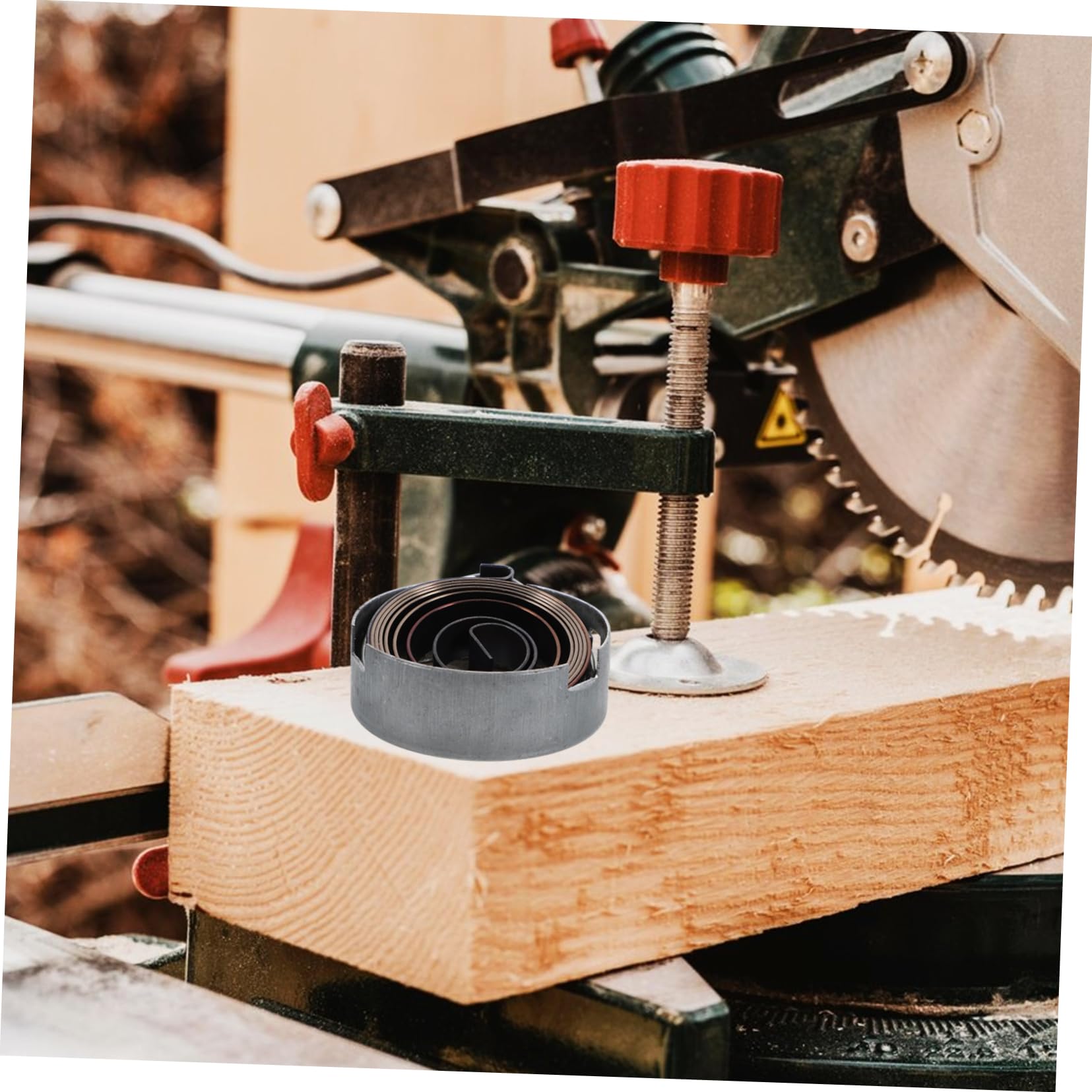 Angoily 1 Set Drill Press Return Spring Sleeve Metal Quill Spring Feed Return Assembly Tool