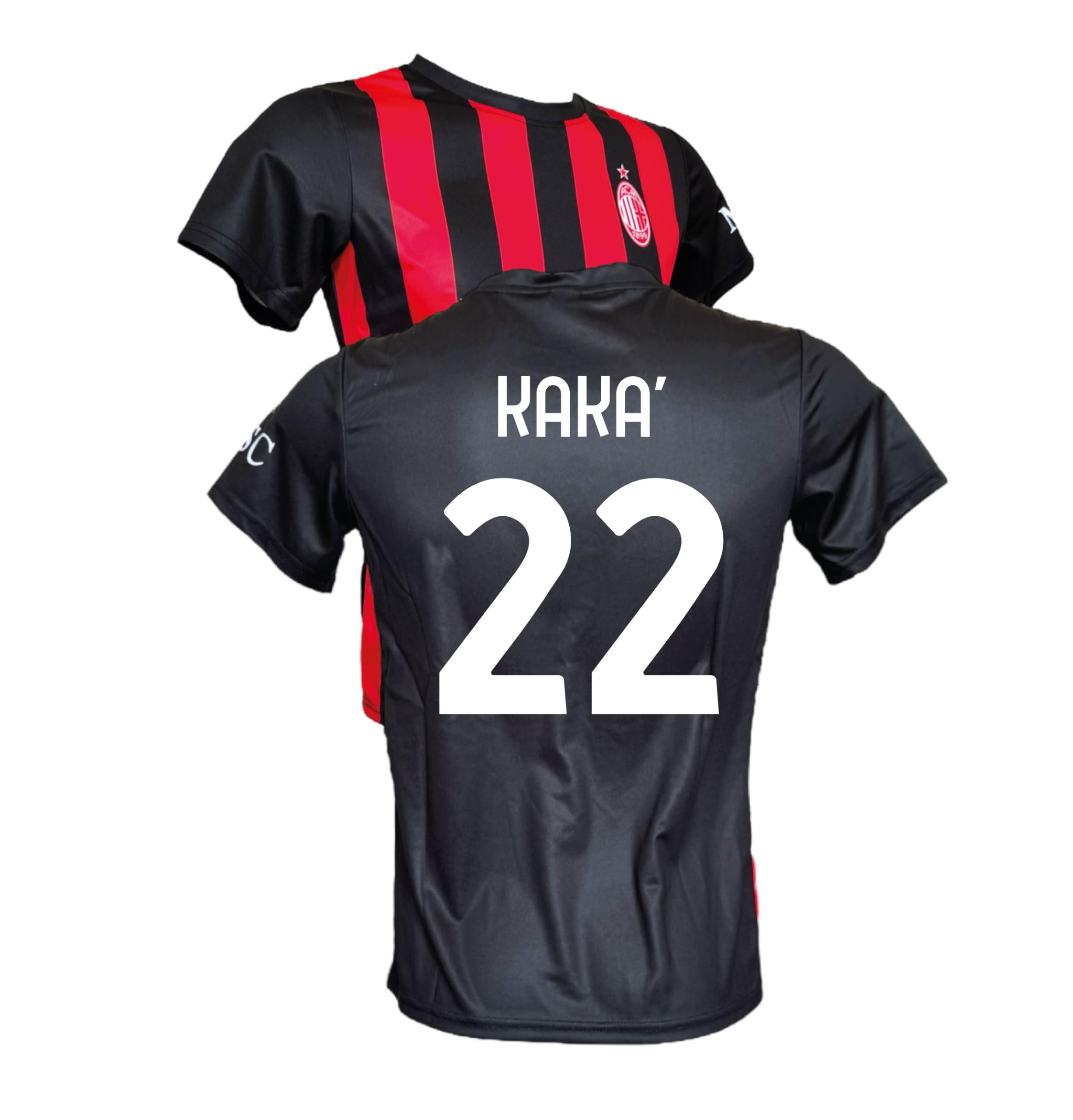AC Milan Maglia Kaka 22 Replica Ufficiale 2025/26, Rossonera a Strisce Kaka'