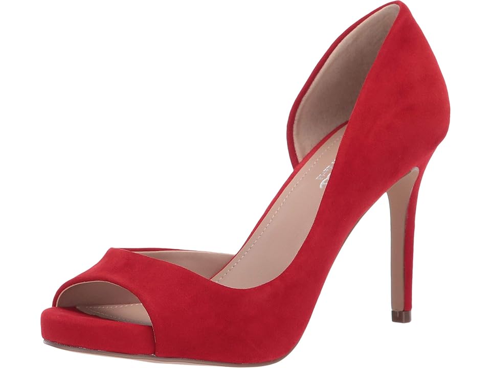 

Charles by Charles David Chess Pump (Candy Red Suede) Women's Shoes