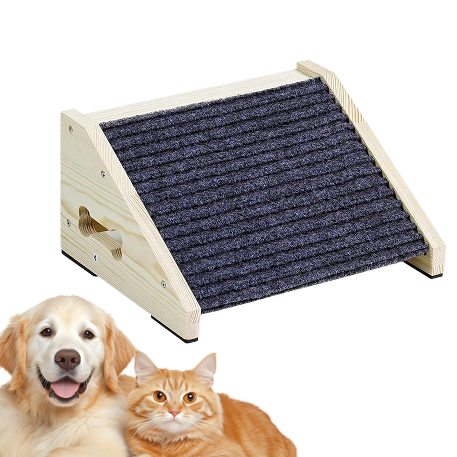 Rampa para perros para sofá, rampas antideslizantes de seguridad de 26 grados, escalones de sofá, escalera para perros y gatos, para interiores, hogar, dormitorio, escalera