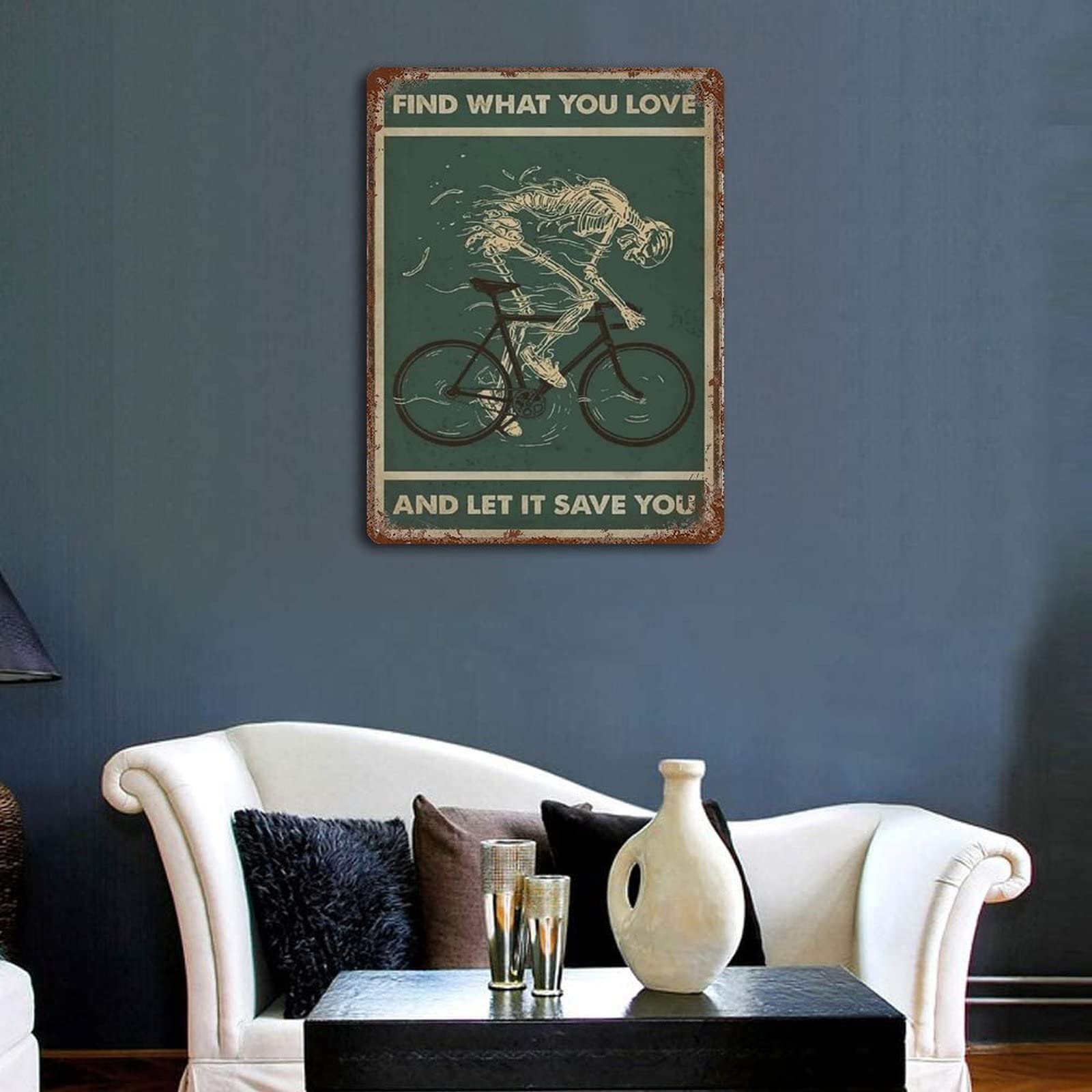 Targa in metallo Italia Genova Targa in latta Viaggio Vintage Art Wall Decor Cartello Casa Cucina Bar Patio Grotta Decorazione Divertente 30x43 CM
