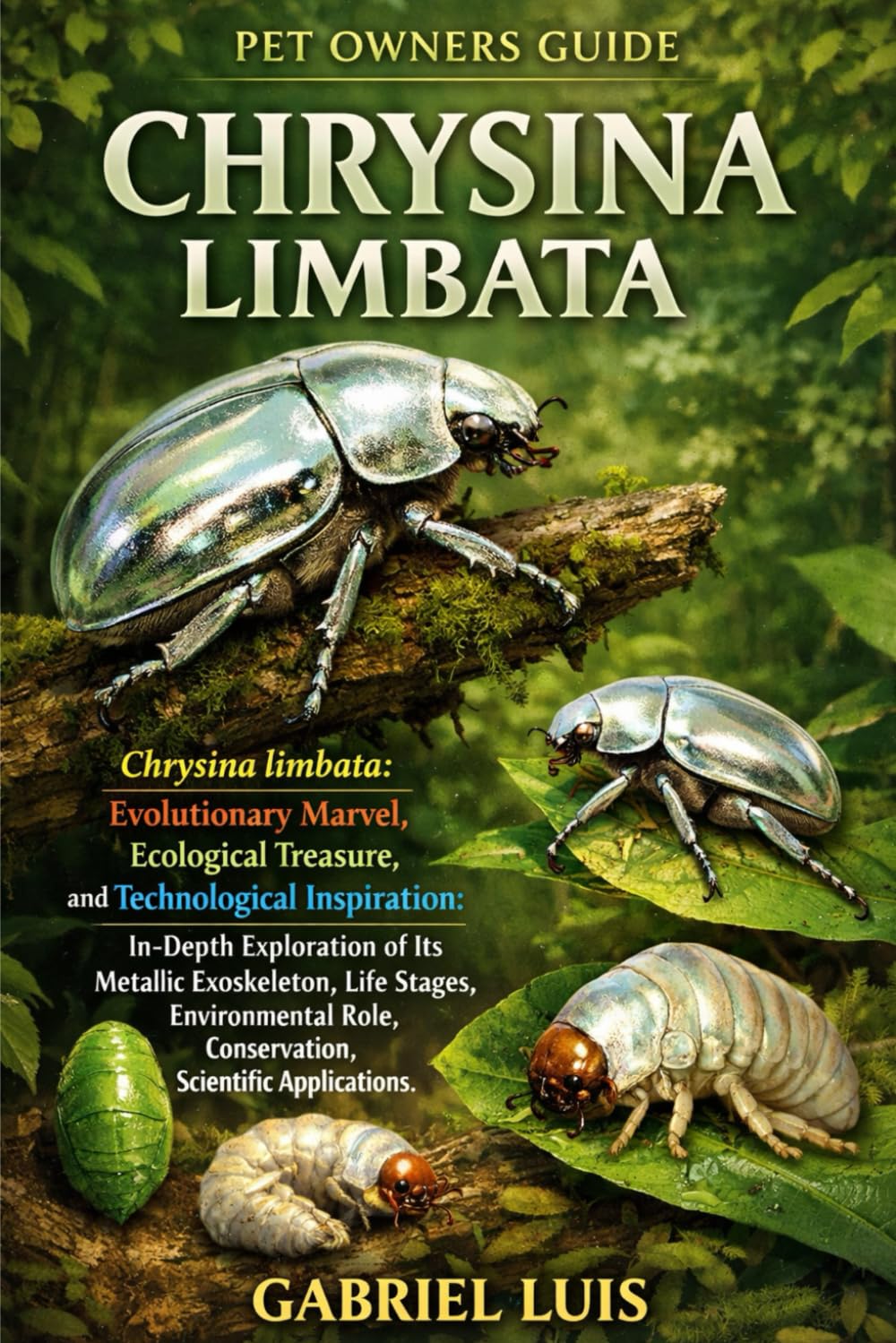 CHRYSINA LIMBATA: Chrysina limbata: Evolutionary Marvel, Ecological Treasure, and Technological Inspiration: In-Depth Exploration of Its Metallic ... Conservation, and Scientific Applications.