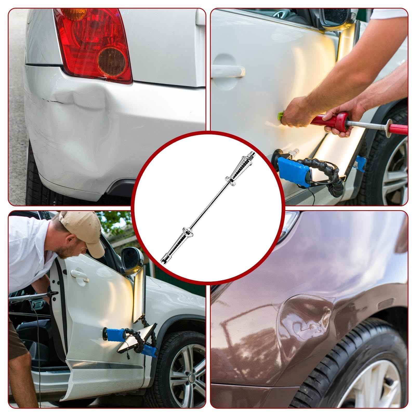 Martello scorrevole automatico, martello di scorrimento, martello di rimozione ammaccature per la riparazione della carrozzeria, risparmio di lavoro, ergonomica per la manutenzione di carrozzeria