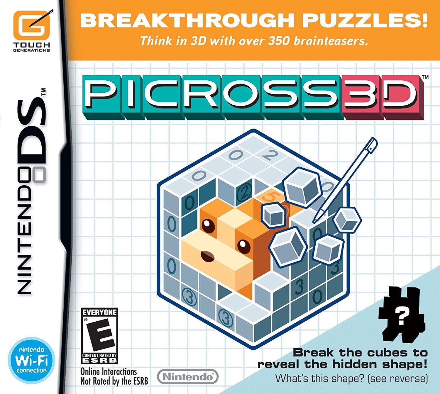 【新品】ピクロスDS Amazon.com: Picross 3D NDS - Nintendo DS - Nintendo DS