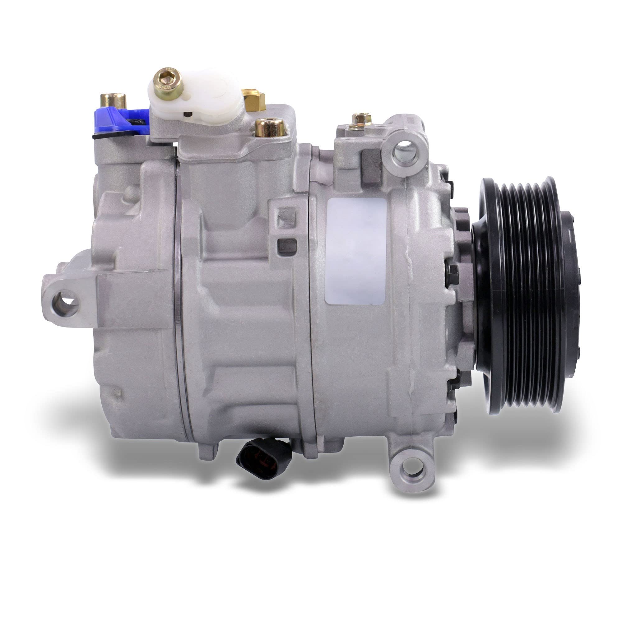 BESTPRICE Kompressor Klimaanlage für DENSO 7SEU17C, Kompatibel mit VW AMAROK (2HA, 2HB, S1B, S6B, S7A, S7B), TRANSPORTER T5 Bus (7HB, 7HJ, 7EB, 7EJ), TRANSPORTER T5 Kasten (7HA, 7HH, 7EA, 7EH)