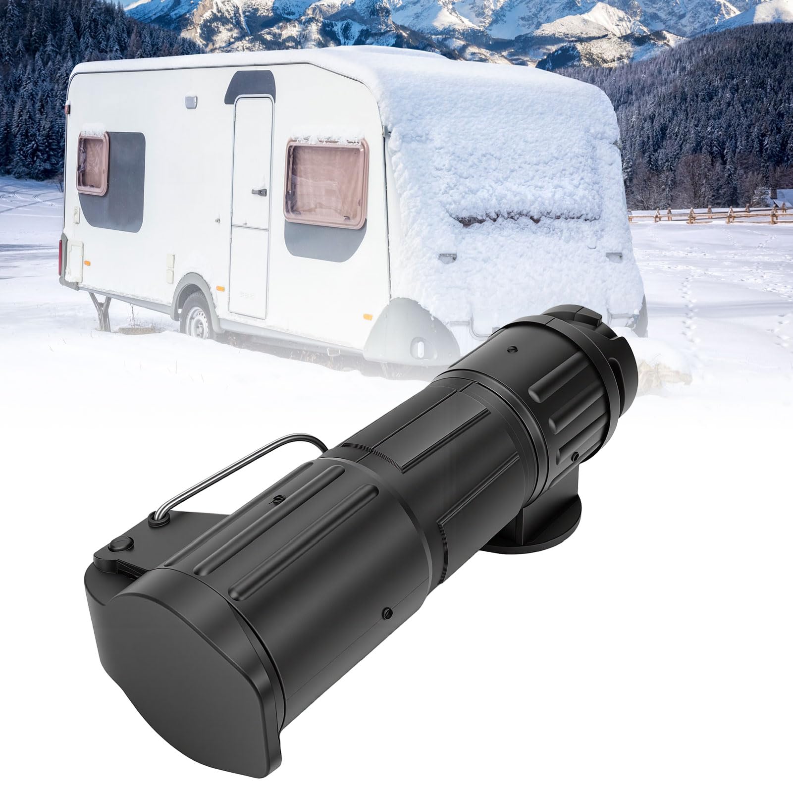 Kontroler Hamulca Przyczepy Bluetooth dla 13-pinowej Przyczepy RV | 51180 Obudowa z Tworzywa Sztucznego ze Stopu Metalu, Płytka Drukowana do Zalewania Chroniąca Przed Pyłem Deszczowym w