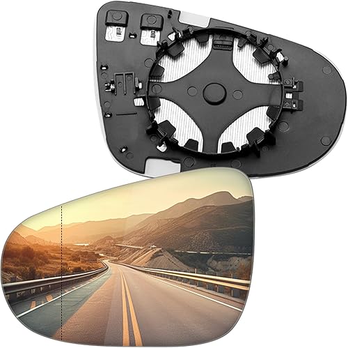 Espejo lateral del conductor de repuesto para Volkswagen VW MK6 2010 2011 2012 2013 2014 Golf GTI espejos de cristal  Espejo retrovisor lateral