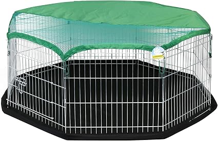 playpen with floor