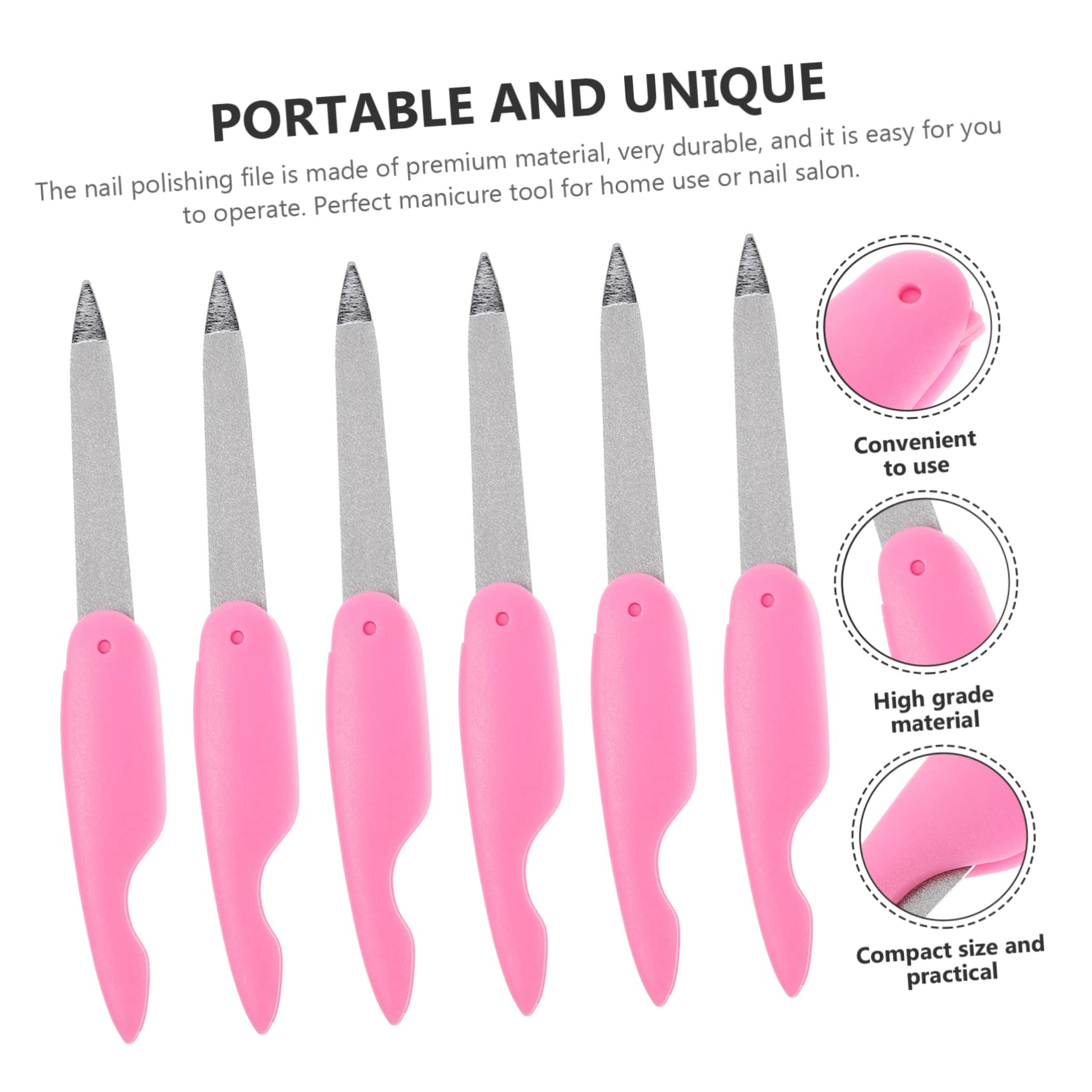 Beavorty 30 Pz lima per unghie pieghevole mini strumenti ordinare lime per unghie lime unghie strisce per lucidare le unghie lima per unghie sfusa manicure attrezzo impostare Metallo AbS