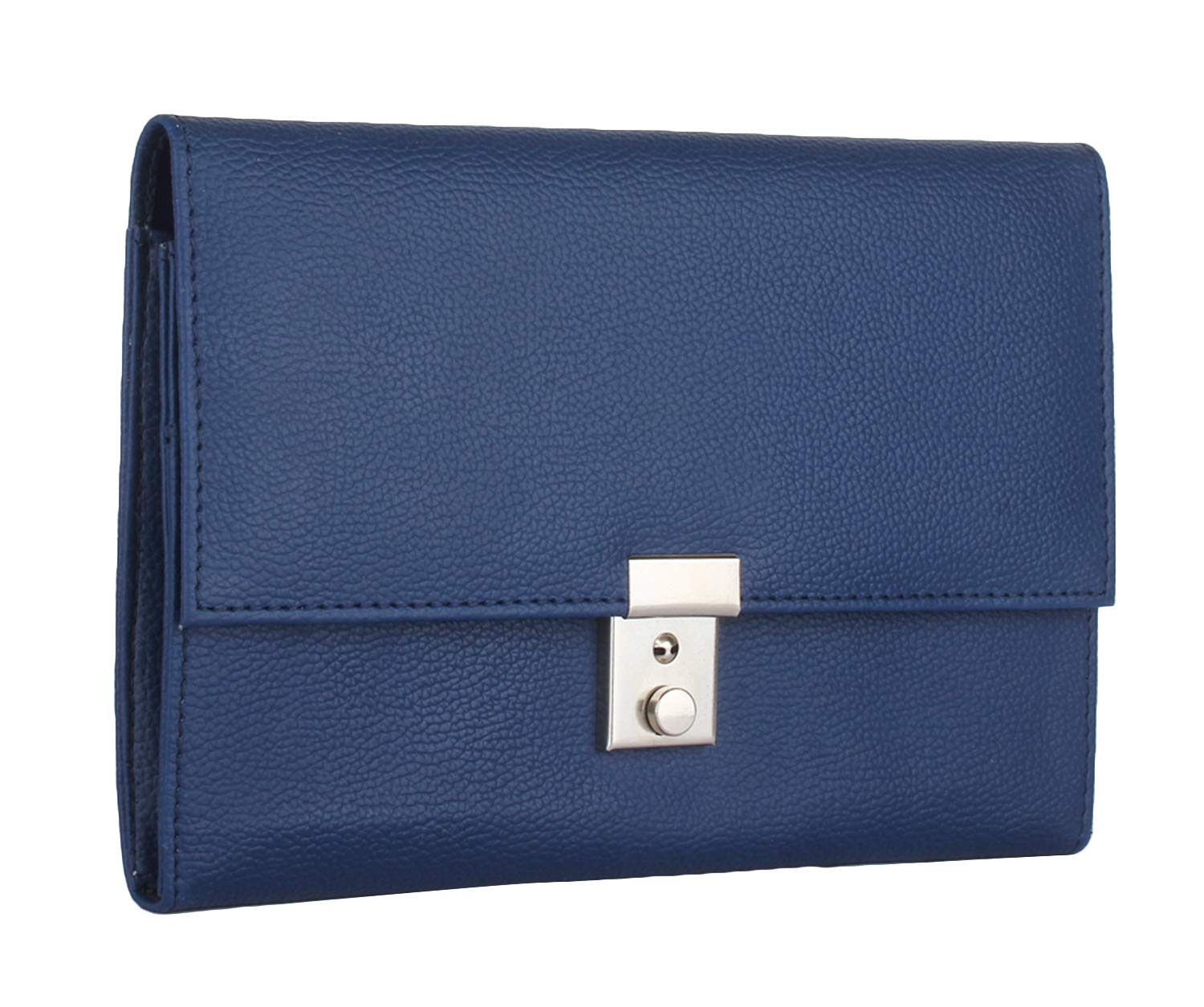Blue Slim Passport Travel Organizer Wallet (10154_Blue)-image-18