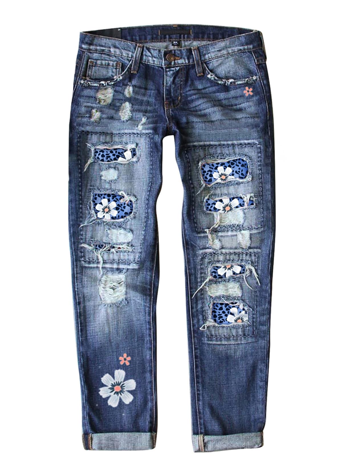 AstylishWomens High Waisted Skinny Jeans Slim Fit Button Fly Long Denim Pants