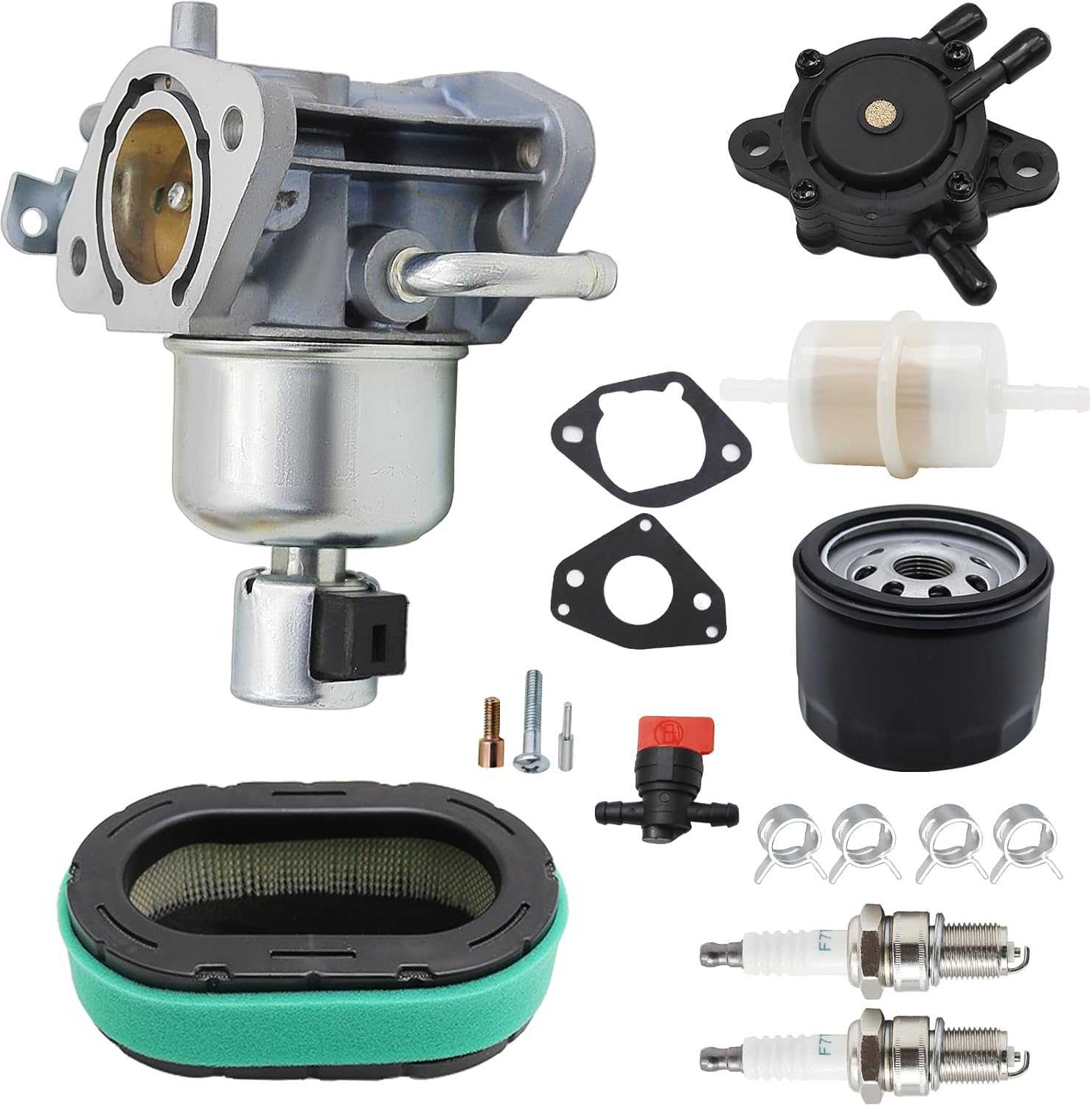 KT725 Carburetor Kit Replacement for Kohler 7000 Series KT725 KT730 KT735 KT740 KT745 22HP 23HP 24HP 25HP 26HP Engines Carb, Replace 16-853-19S 32-853-63S 32-853-67S
