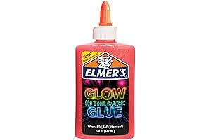 Elmer's Magical Slime Kit: Liquid Slime Activator and Glow-in-the-Dark Glue