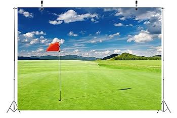 Amazon | CORFOTO 9 x 6フィート ファブリック ゴルフコース