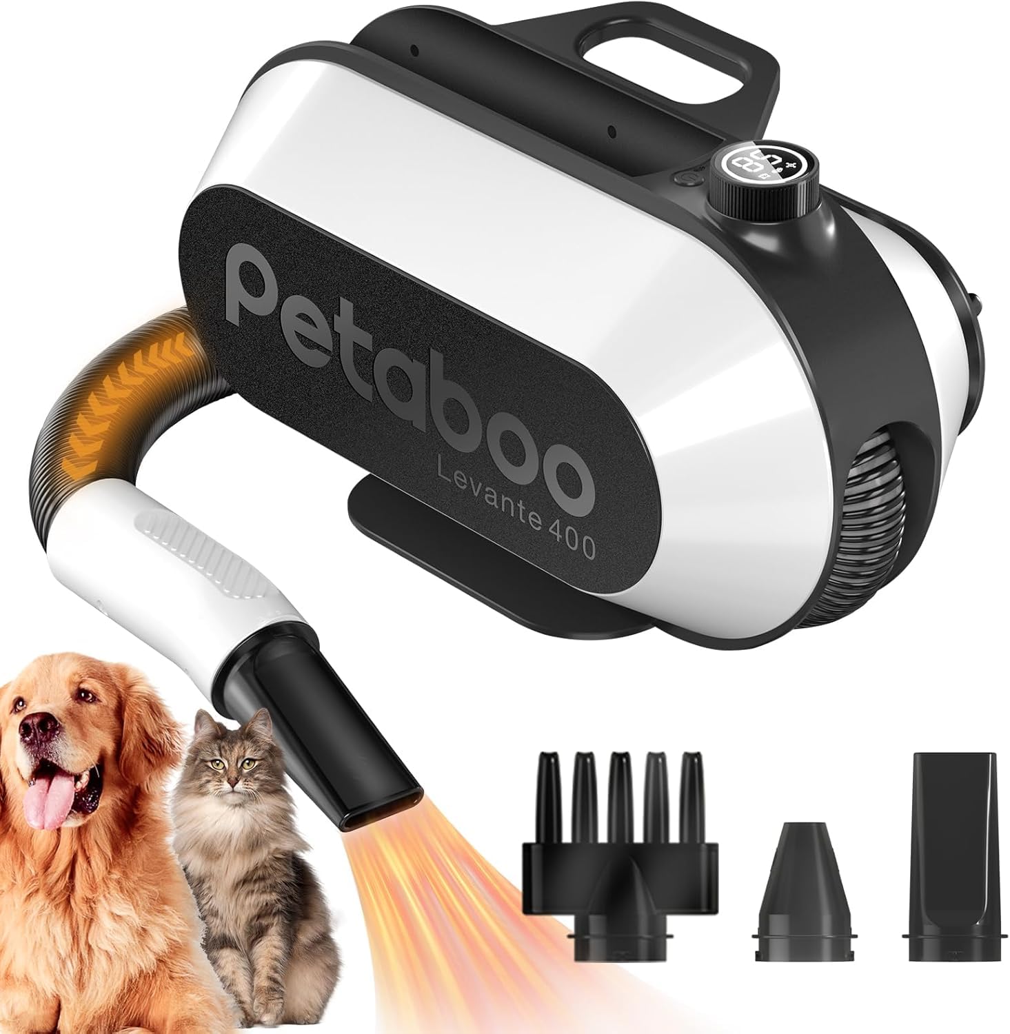 petaboo Levante400 ペット用ドライヤー Amazon.com: petaboo Dog Blow Dryer - Ultra-Quiet 40dB Cat