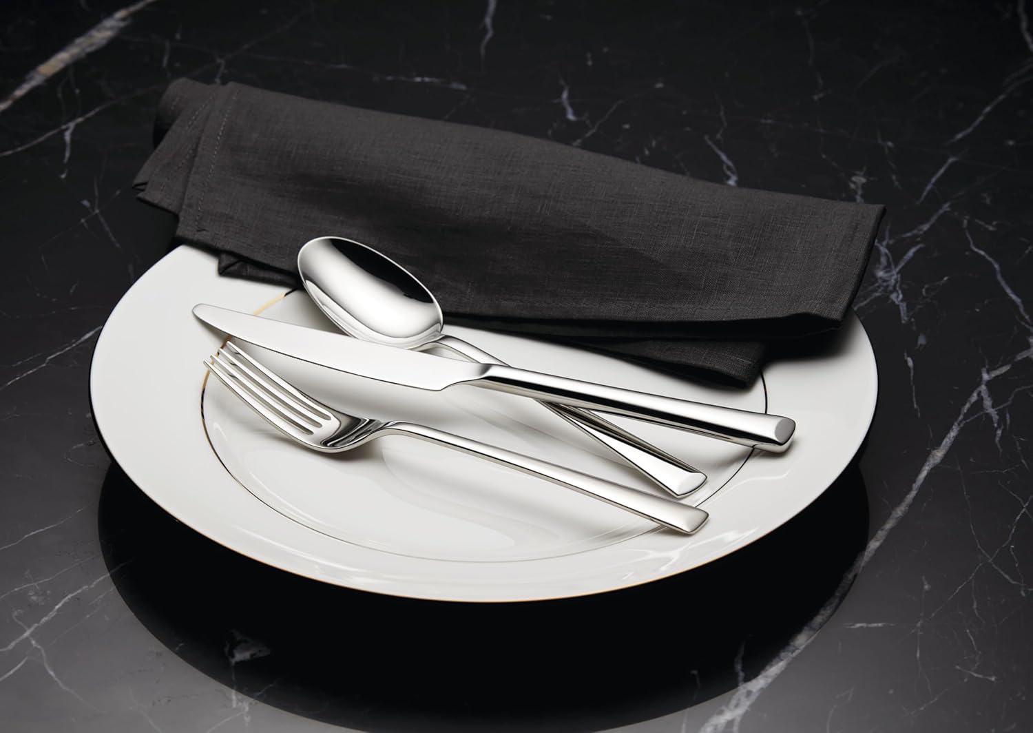 Hampton Forge 894517 Ingrid 20 Piece Flatware Set