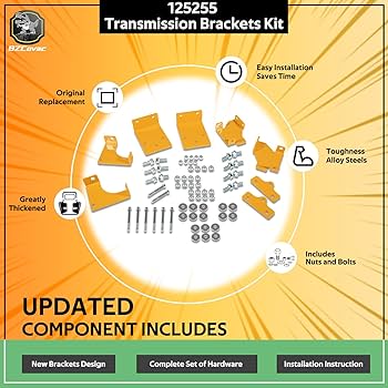 Amazon.com : Upgraded 125255 Hydro Transmission Brackets Kit