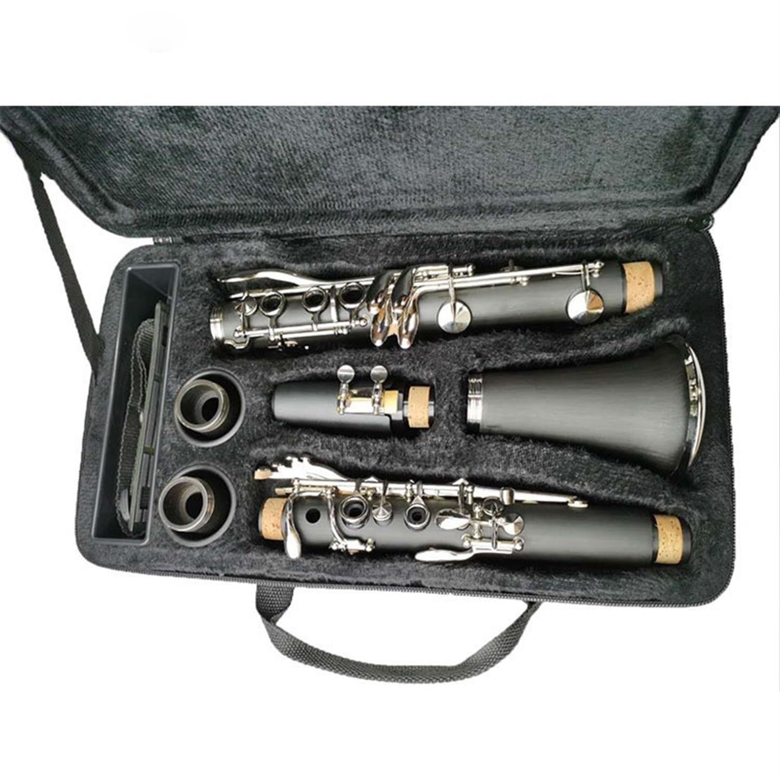 Clarinete De Baquelita Engrosado Instrumento De Clarinete Plano B Actuación Profesional Primaria Para Adultos