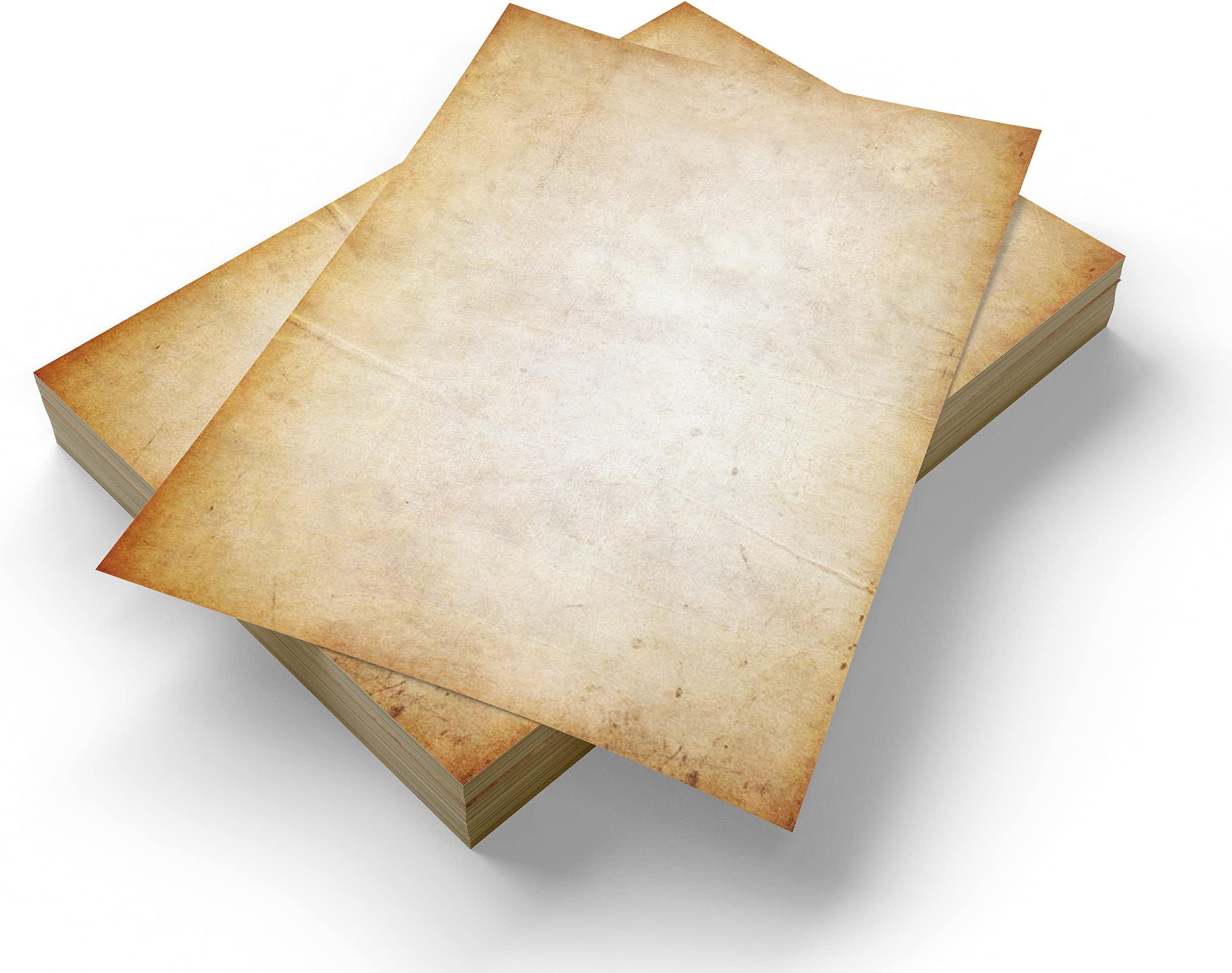 Prestige Premium Parchment Design Paper Old Look Paper - A4 Size - 120gsm - 100 Sheets
