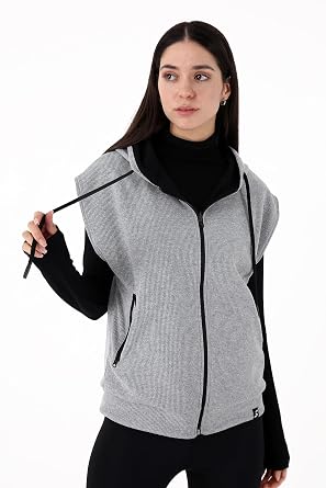 Scorp Impact Reversible Kad n  ift Tarafl  Yelek Gri