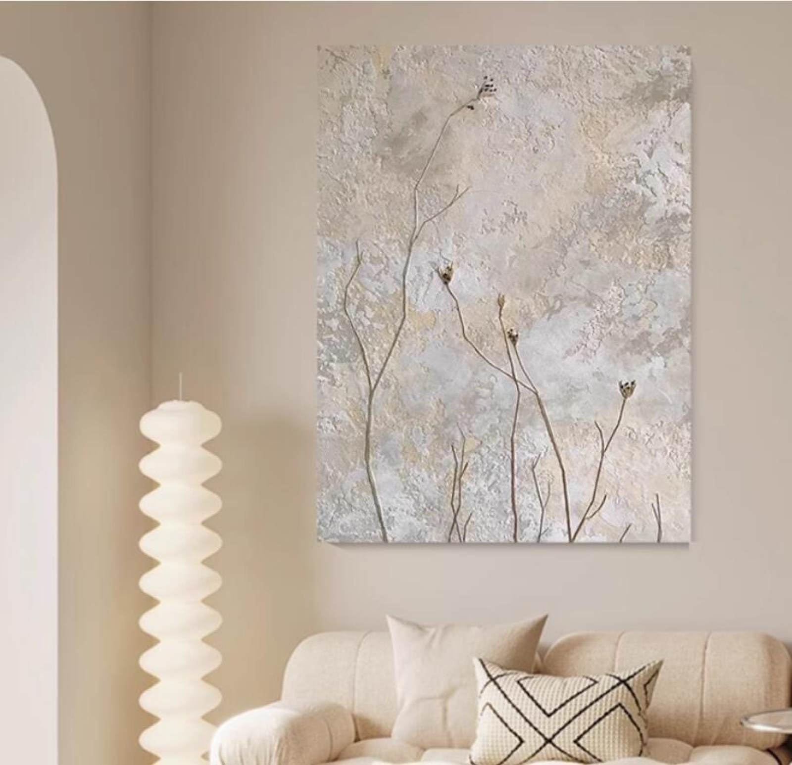 Peintures à l'huile sur toile pour habiller un grand mur vide tableau abstrait