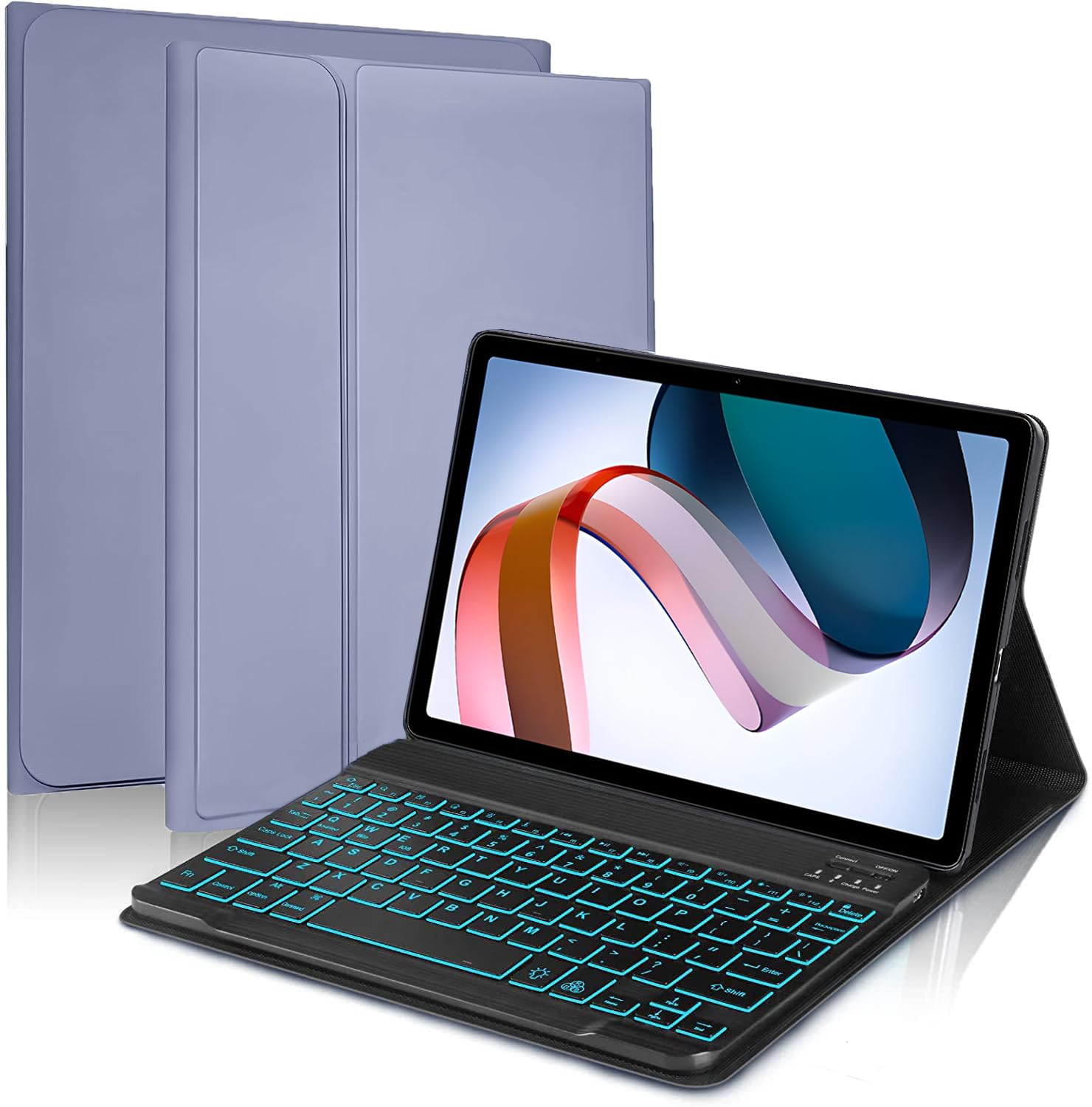 ProElite Keyboard case for Redmi Pad 10.6 inch, Magnetic Detachable Wireless Bluetooth Keyboard Built-in 7-Colors Backlit, Lavender (B0CZNDKVL6) Amazon Price History, Amazon Price Tracker
