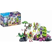 PLAYMOBIL Adventures of Ayuma 71215 Trappola Piante fatate, Giocattolo per Bambini dai 7 Anni in su