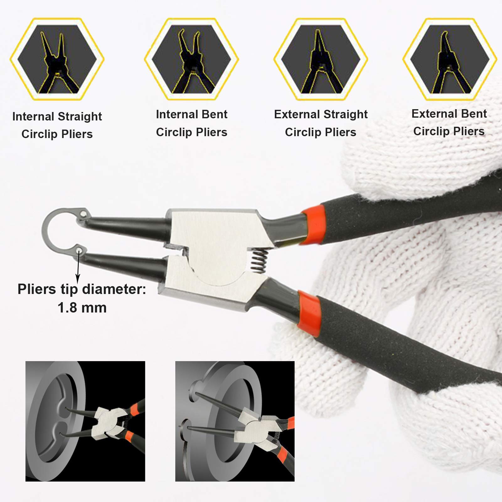 Kit Di 200 Anelli Di Fissaggio Esterni, Kit Di Anelli ... - Leroy Merlin